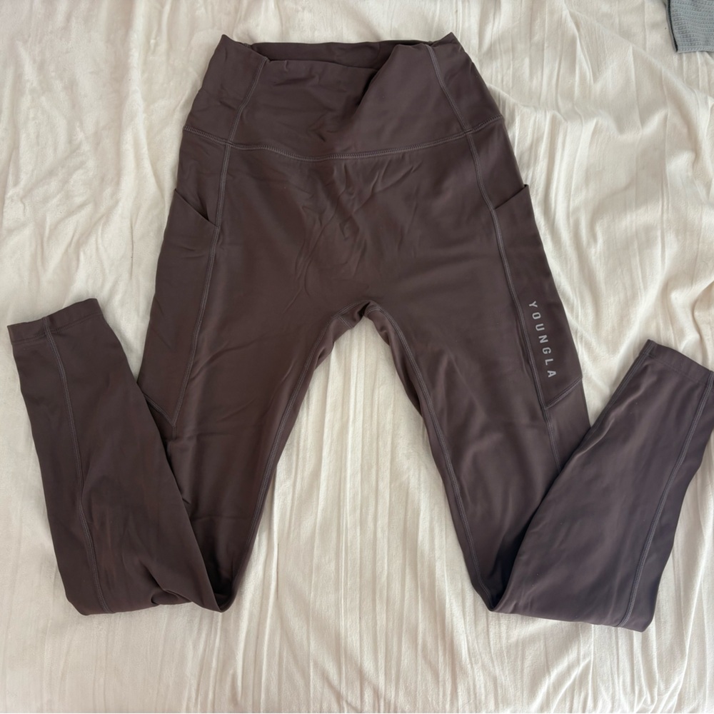 YoungLA Brown Leggings
